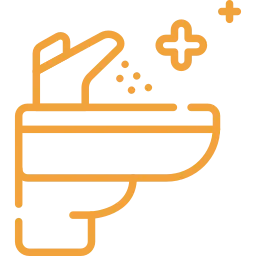 Sanitäreinrichtungs-Reinigung