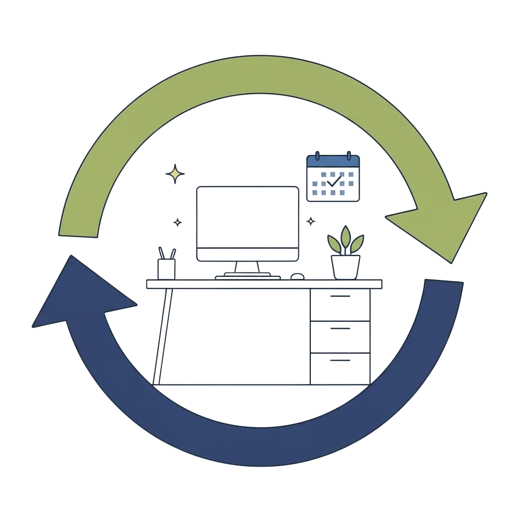 Regelmäßige Reinigung